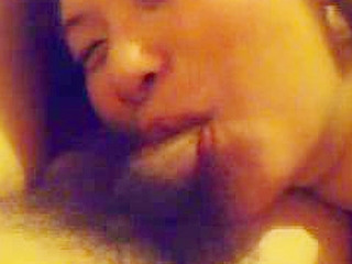 Nippon kitten blows XXX big dick in private Tokyo fuck tape